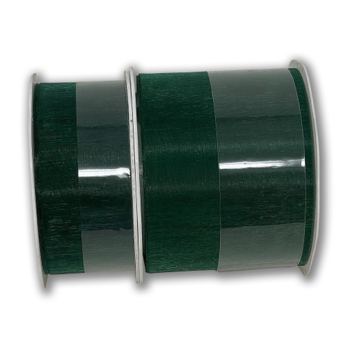 Forest Green Voile Ribbon